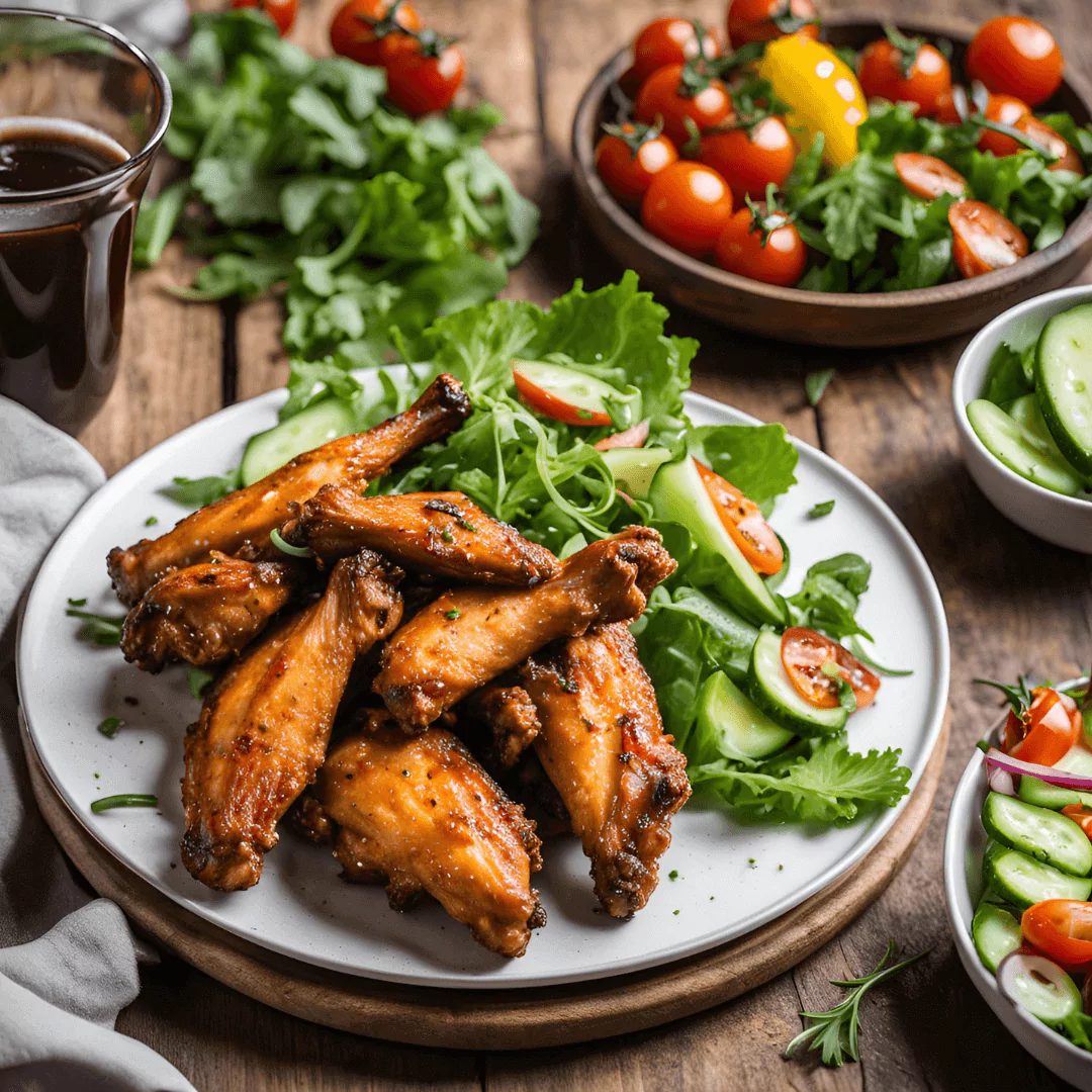 The best Crispy Air Fryer Chicken Wings