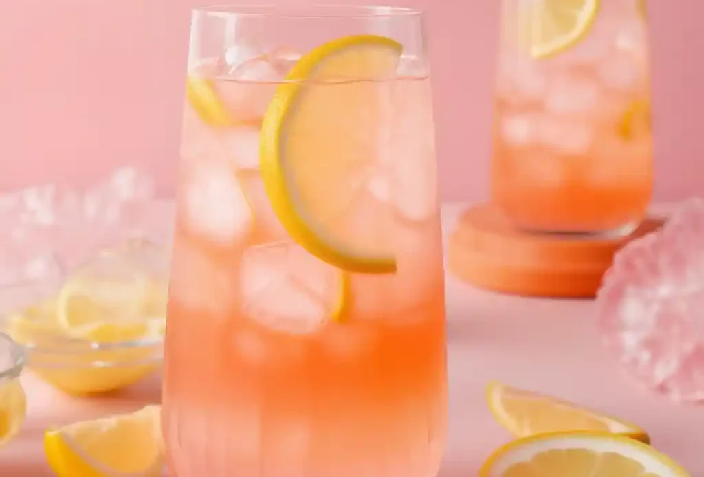 Sparkling Rose Lemonade