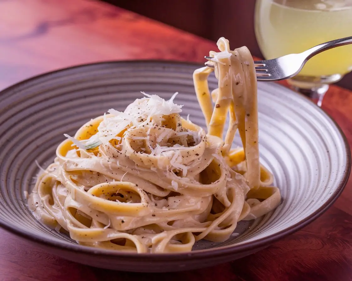 Black Pepper Fettuccine